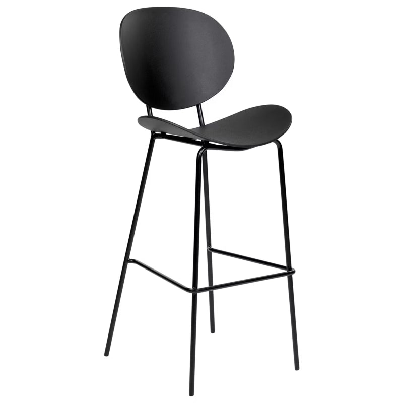 Barstol Shonto 52x48x116 cm Sort 2 Stk