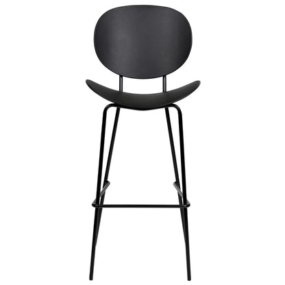Barstol Shonto 52x48x116 cm Sort 2 Stk