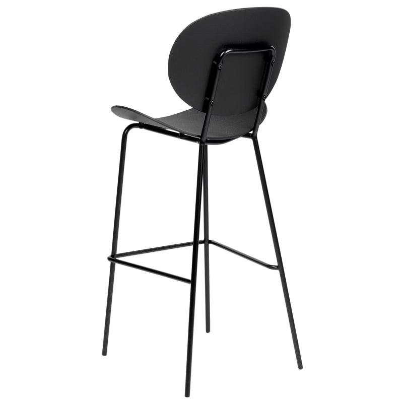Barstol Shonto 52x48x116 cm Sort 2 Stk
