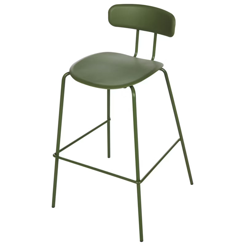 Barstol Sibley 53x52x95 cm Grøn 2 Stk.