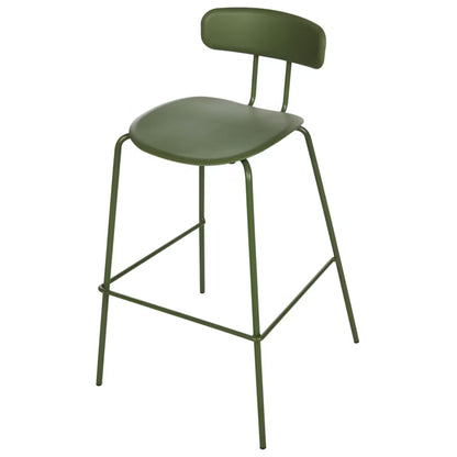 Barstol Sibley 53x52x95 cm Grøn 2 Stk.