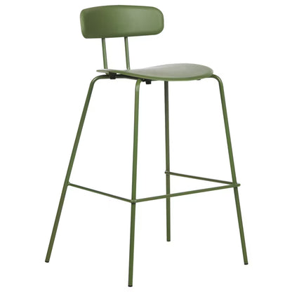Barstol Sibley 53x52x95 cm Grøn 2 Stk.