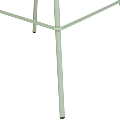 Barstol Sibley 53x52x95 cm Lysegrøn 2 Stk