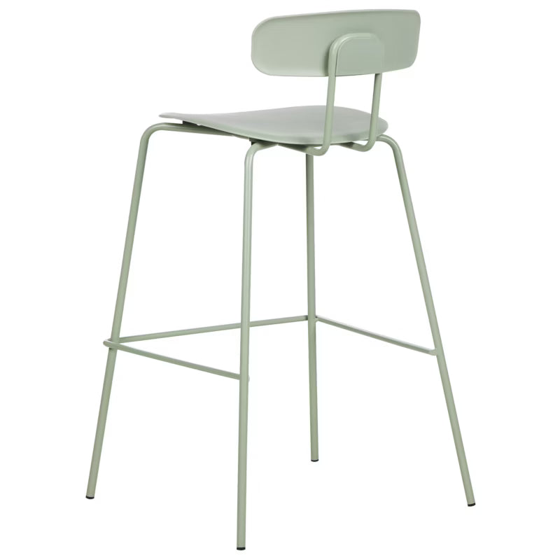 Barstol Sibley 53x52x95 cm Lysegrøn 2 Stk