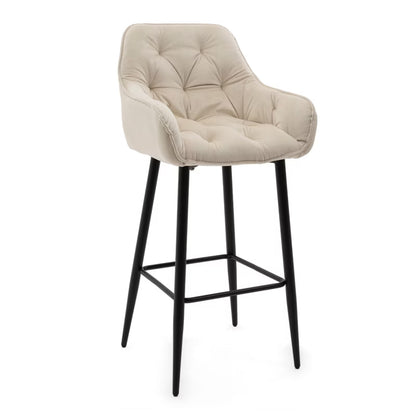 Barstol SIENA Beige Velour