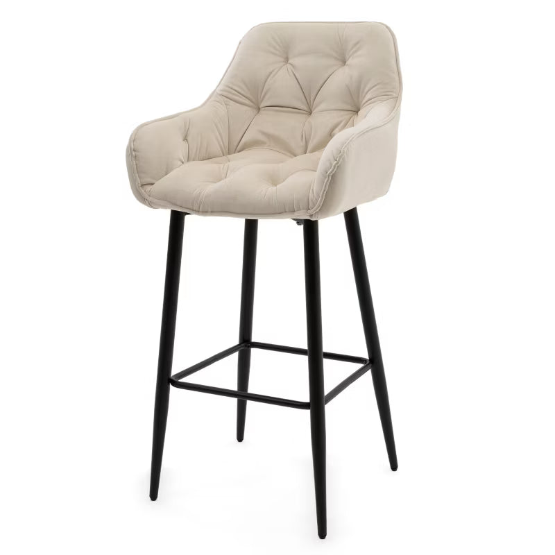 Barstol SIENA Beige Velour
