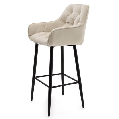 Barstol SIENA Beige Velour