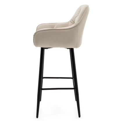 Barstol SIENA Beige Velour