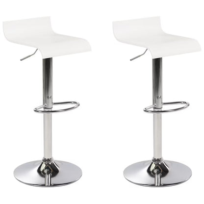 Barstol Valencia 42x42 cm Hvid 2 Stk