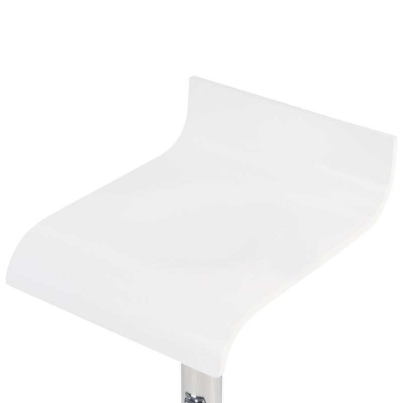 Barstol Valencia 42x42 cm Hvid 2 Stk