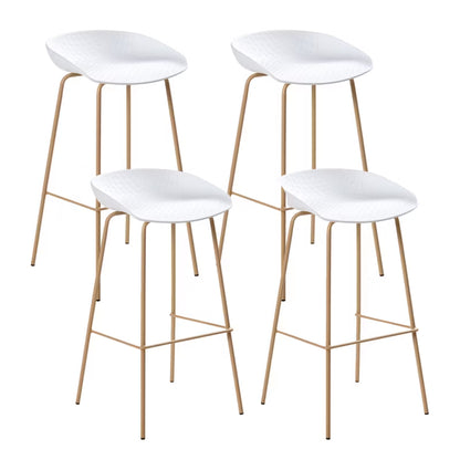 Barstol Venlo 43x44x84 cm Hvid 4 Stk.