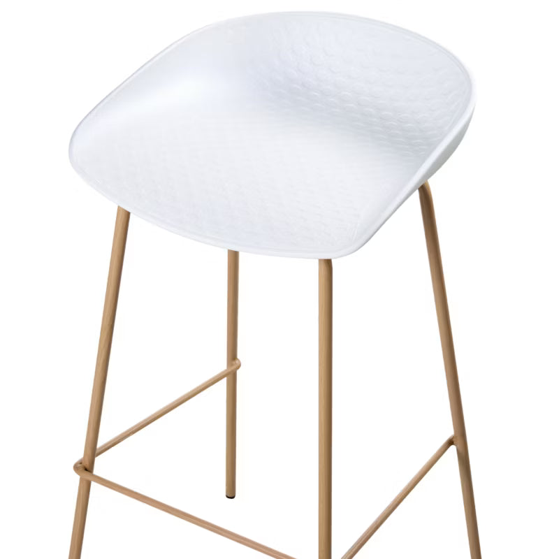 Barstol Venlo 43x44x84 cm Hvid 4 Stk.