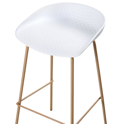 Barstol Venlo 43x44x84 cm Hvid 4 Stk.