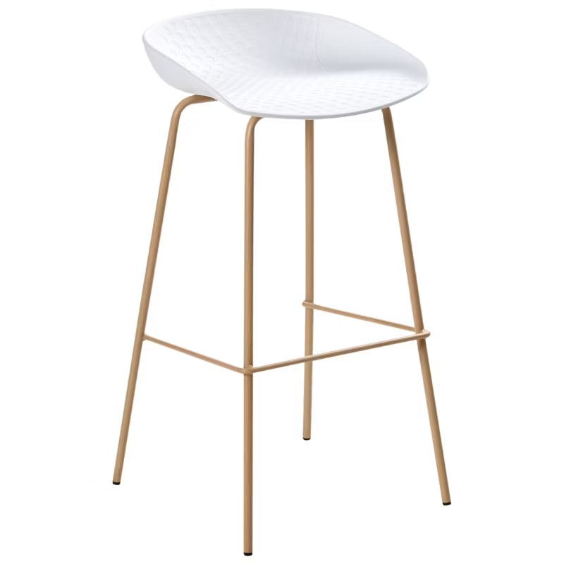 Barstol Venlo 43x44x84 cm Hvid 4 Stk.