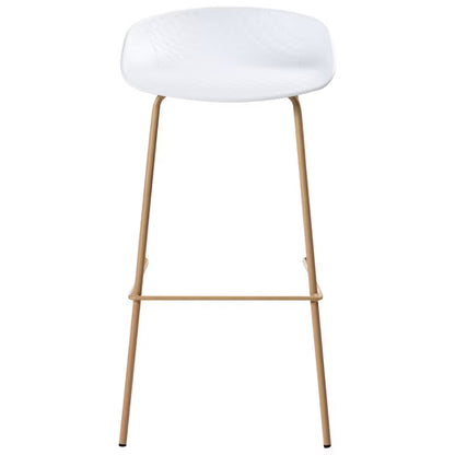 Barstol Venlo 43x44x84 cm Hvid 4 Stk.