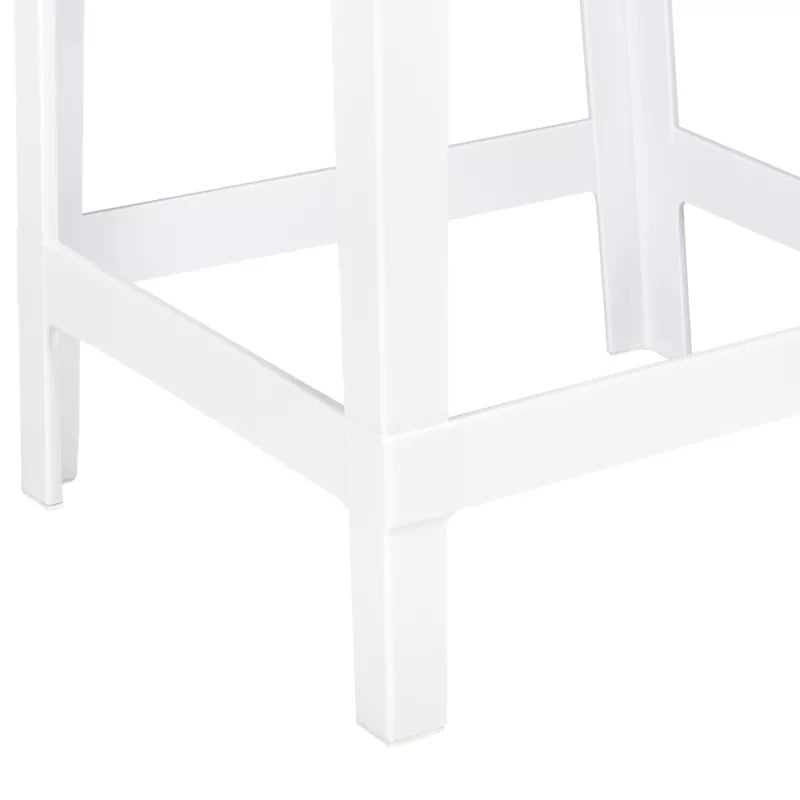 Barstol Wellington 41x48x99 cm Hvid 2 Stk