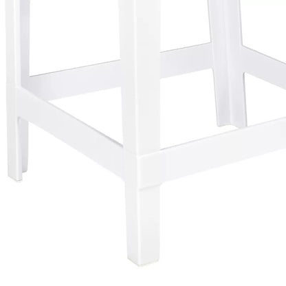 Barstol Wellington 41x48x99 cm Hvid 2 Stk