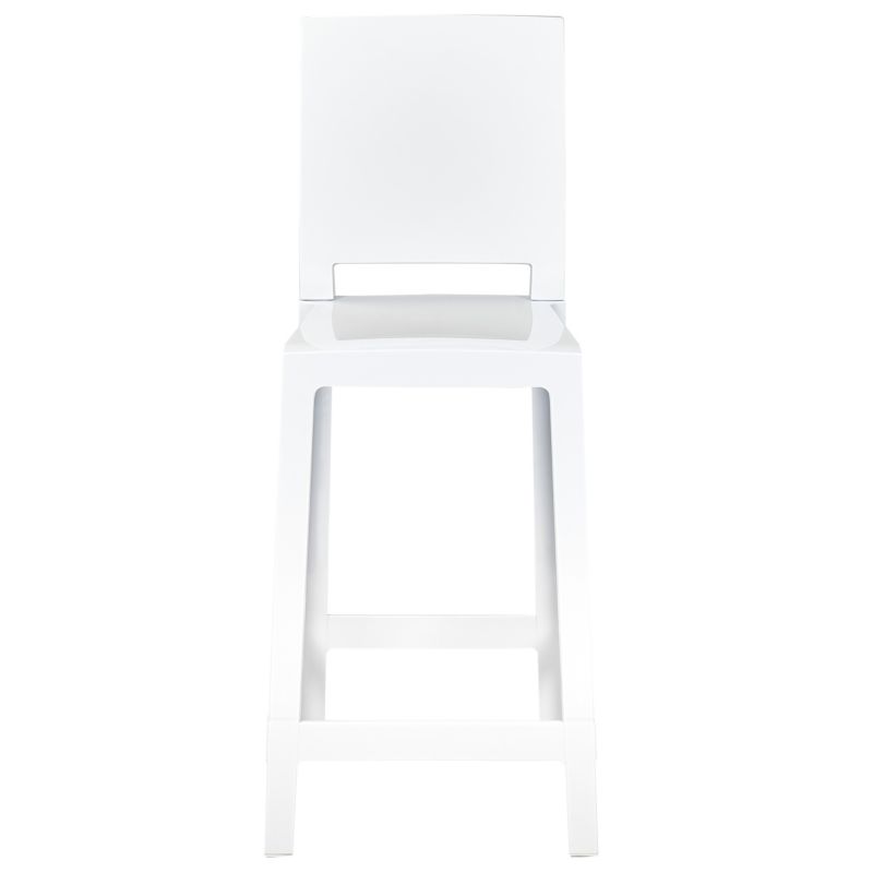 Barstol Wellington 41x48x99 cm Hvid 2 Stk