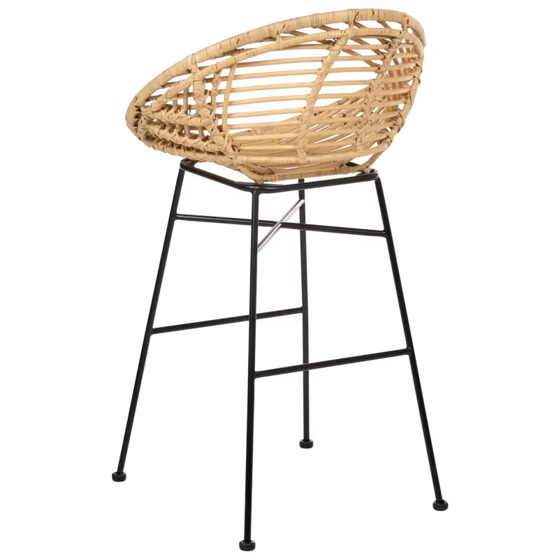 Barstol Windom Rattan Natur 2 Stk