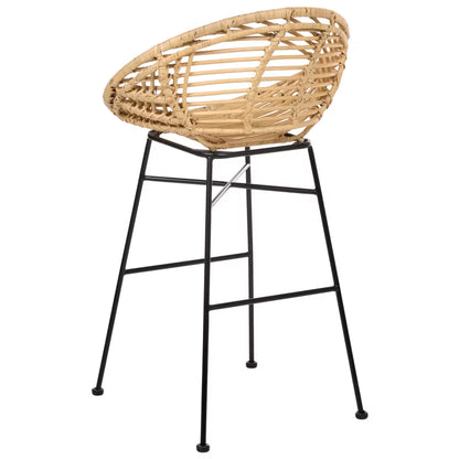 Barstol Windom Rattan Natur 2 Stk