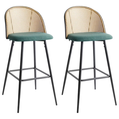 Barstole Cornell 46x56x104 cm Sæt af 2 Metal