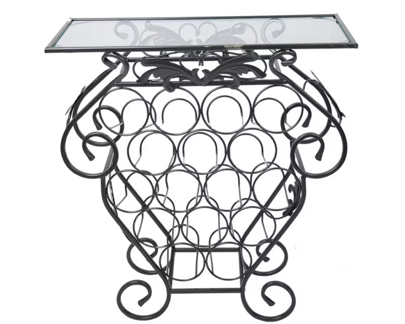 Barvogn Garth 60x22,5x66 cm Sort Metal