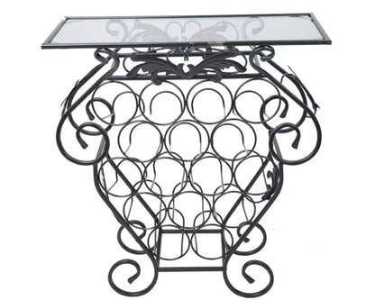 Barvogn Garth 60x22,5x66 cm Sort Metal