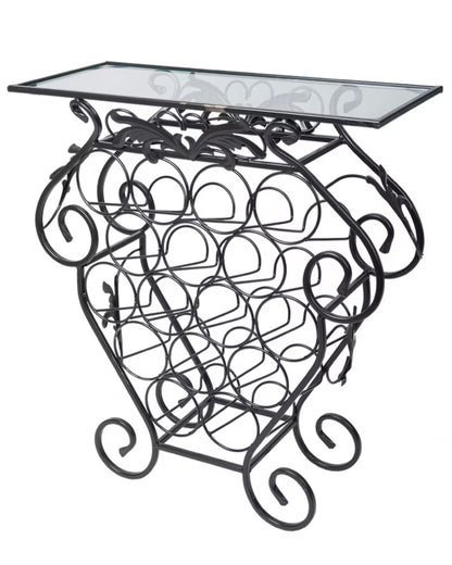 Barvogn Garth 60x22,5x66 cm Sort Metal