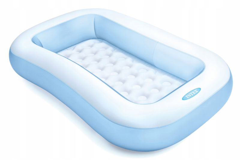 Basen dmuchany Intex 57403 niebieski, prostokątny 166x100x25 cm 1 szt.