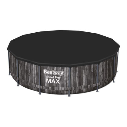 Bestway stelpool 4,27 x 1,07 m i murstensdesign