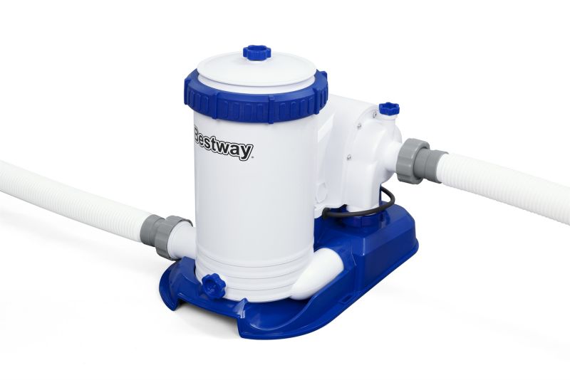 Bestway Comfort Jet rammebasin 6,1 x 3,66 m med træplanker