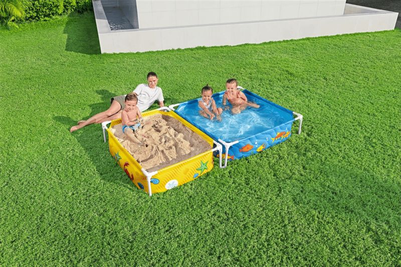 Basen Ogrodowy Bestway Stelażowy z Piaskownicą 2 in 1  My Fi 561CF 2szt