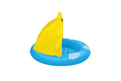 Oppusteligt Bestway Sunny Days børnebassin med solskærm, 97 cm