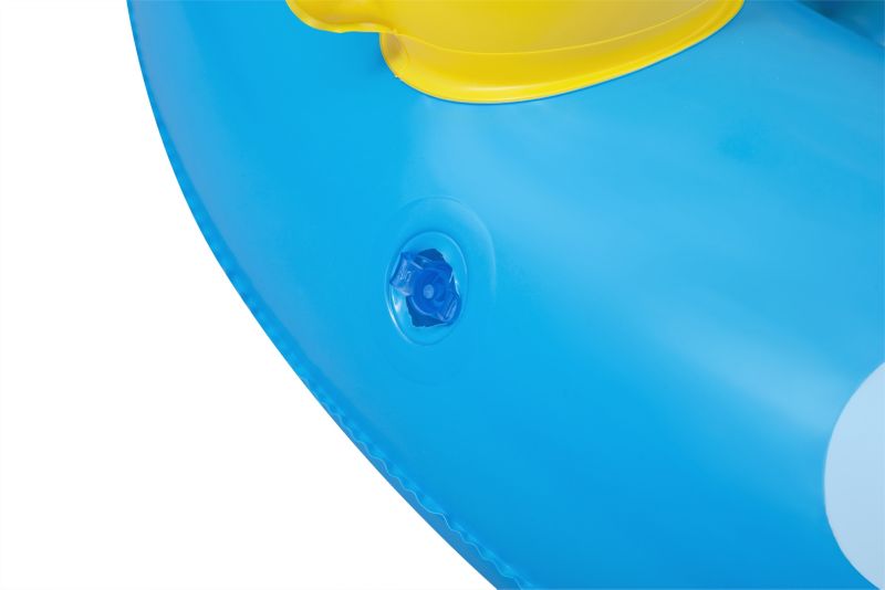 Oppusteligt Bestway Sunny Days børnebassin med solskærm, 97 cm