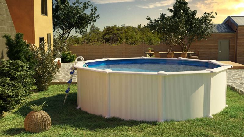 Stålpool Dreampool Fidji 4,6 x 1,2 m