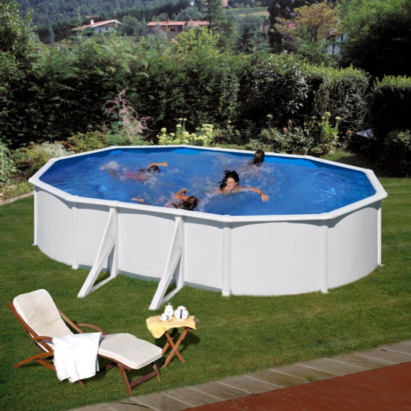 Stålpool Fidji 5 x 3 m