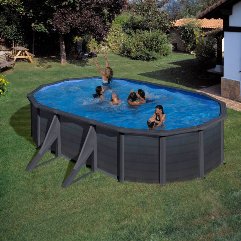 Stålpool Kea 5 x 3 m