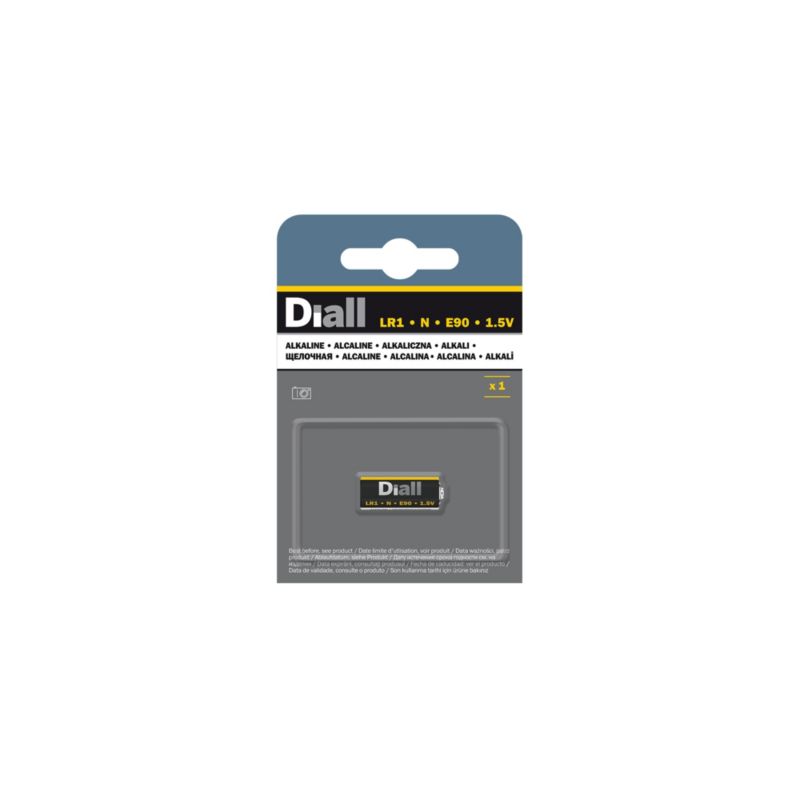 Diall LR1 alkalisk batteri 1 stk.