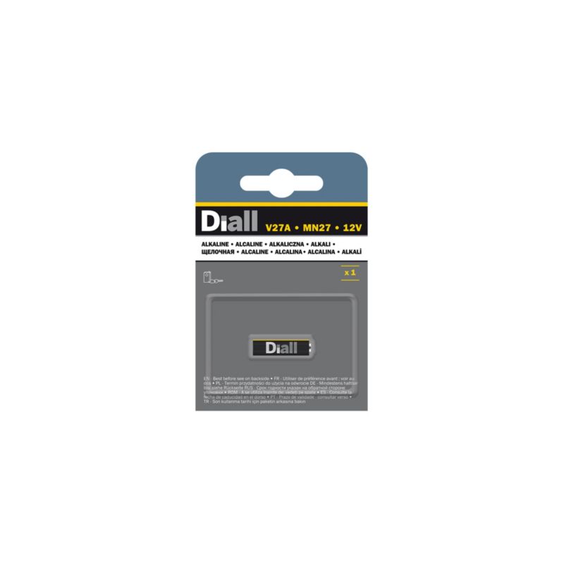 Diall V27A alkalisk batteri 1 stk.