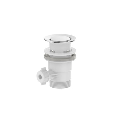 Bidetbatteri Owens Krom 1-Huls med Pop-Up-Afløb 5059340485249