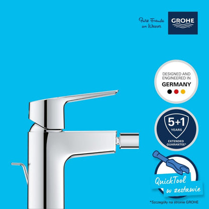 Bidetarmatur Start QuickFix 14,7 cm Krom 4005176624230