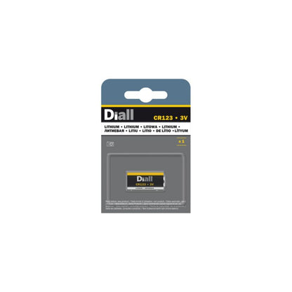 Diall Lithium CR123 batteri 1 stk.