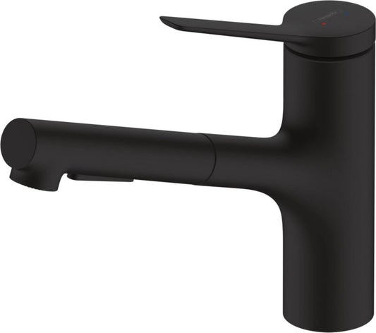 Hansgrohe Zesis 150 køkkenarmatur i mat-sort
