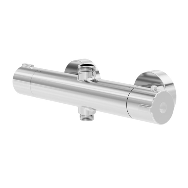 Termostatisk Brusearmatur Rannell 291x77x93 mm Krom | 5059340725246