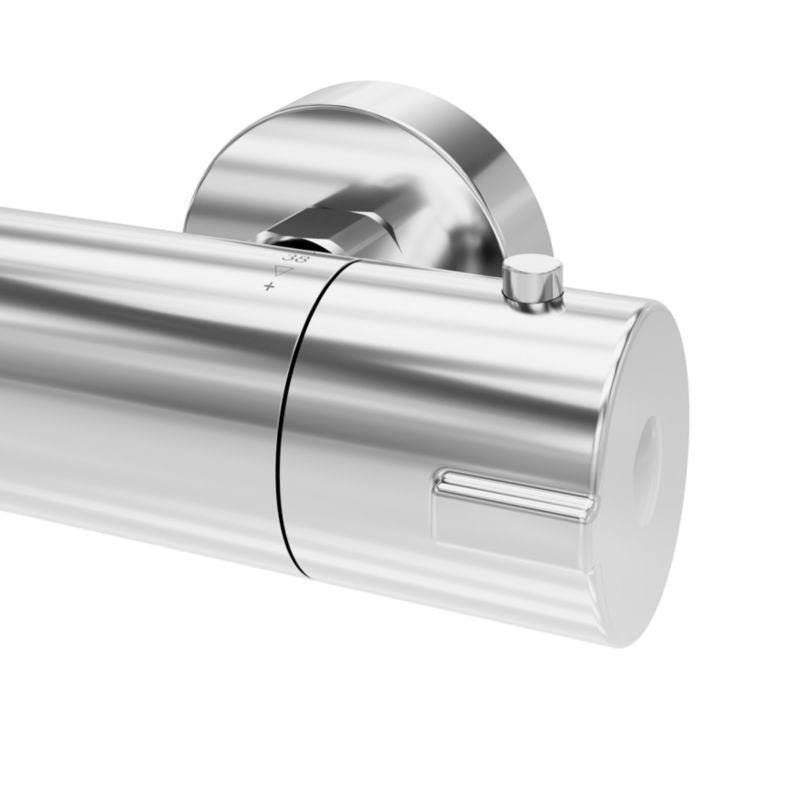 Termostatisk Brusearmatur Rannell 291x77x93 mm Krom | 5059340725246