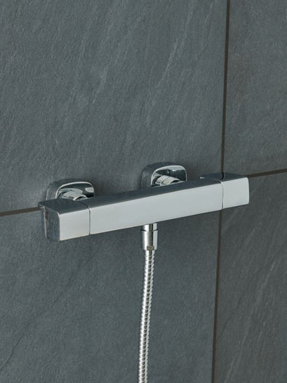 Termostatisk Brusearmatur med Kold-krop-system 29,7 cm Sølv | 3663602301769