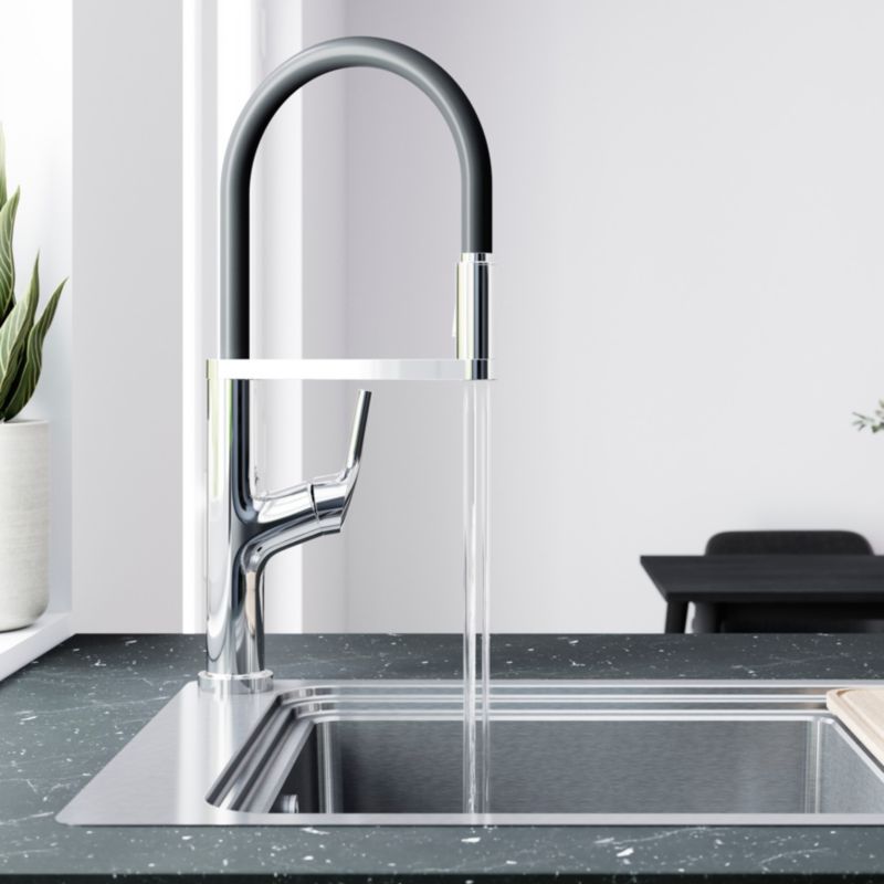 GoodHome Adarna fjederarmatur til køkken med udtrækkelig tud