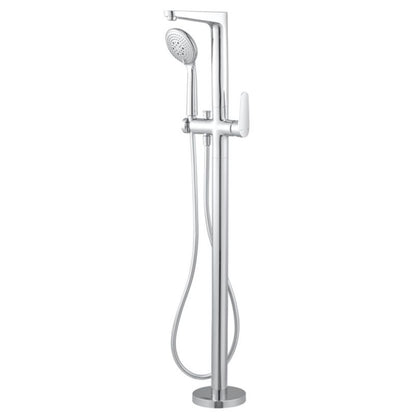 Gulvstående Badekararmatur Cavally 106,6 cm Sølv | 3663602299721