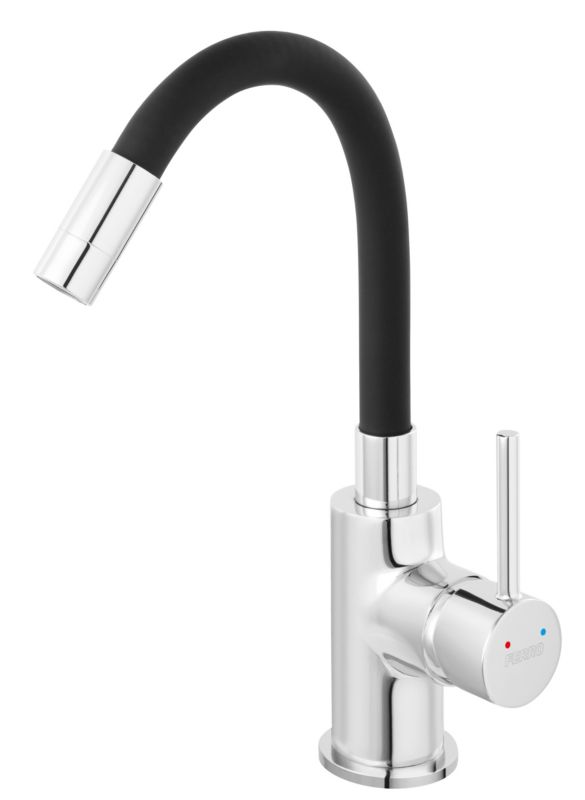 Ferro Linus sort vaskebatteri med fleksibel tud