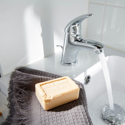 GoodHome Blyth krom håndvaskarmatur